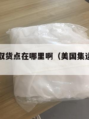 美国集运取货点在哪里啊（美国集运仓有假的吗）