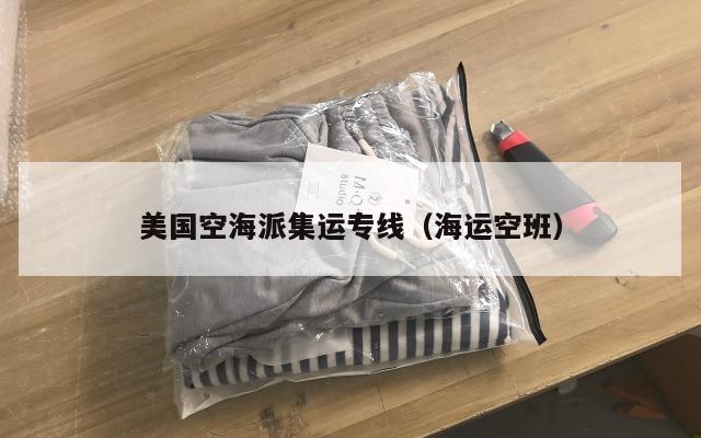 美国空海派集运专线（海运空班）