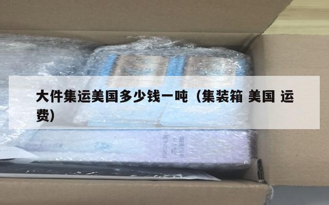 大件集运美国多少钱一吨（集装箱 美国 运费）