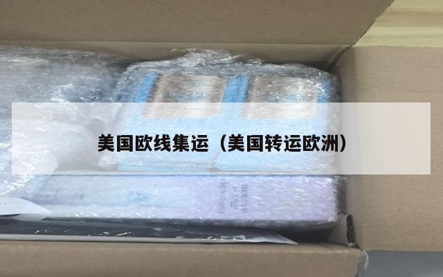 美国欧线集运（美国转运欧洲）