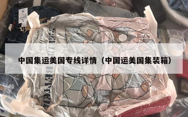 中国集运美国专线详情（中国运美国集装箱）