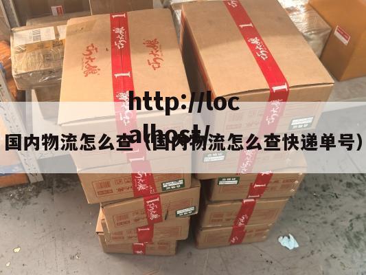国内物流怎么查（国内物流怎么查快递单号）